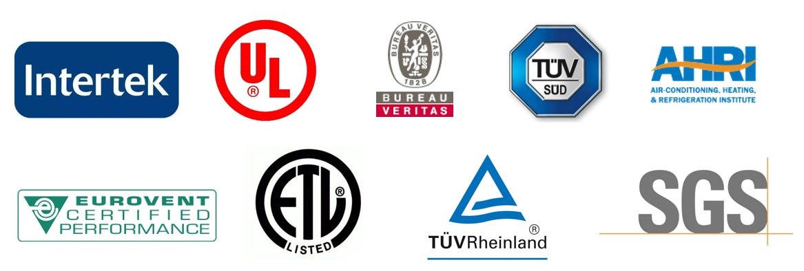 200-1500 CFM Chilled Water Fan Coil Unit with 4-Way Airflow