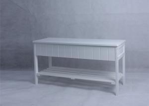 China Pine Wood 33cm Wide 46cm High Entryway Shoe Bench wholesale