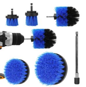 China Power Drill Brush Set 7 Pcs Drill With Laser Print Logo wholesale