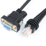 Flexible DB9 Straight RS232 Cable PVC Material For Honeywell 1900 1200 1300