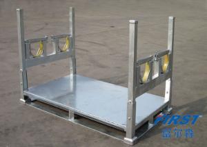 China Warehouse Logistics Unfolding Q235 Steel Transport Pallet wholesale