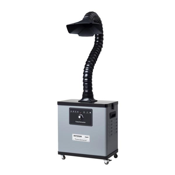 Single Tube Chemical Fume Extractor / Chemical Fume Hood for Exhaust Fumes