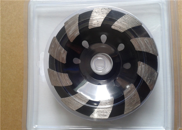4'' Wide Segmented Diamond Cup Grinding Wheel For Concrete / Granite