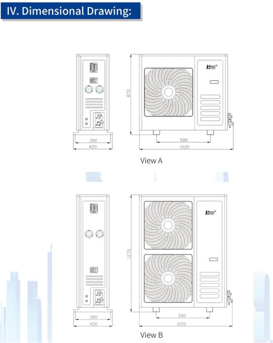 HGI Cold Room Air Cooler Condensing Unit Professional High-Performance