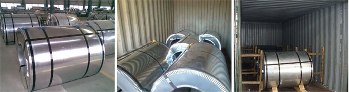 Red GL / PPGL Color Coated Coating Galvalume Steel Coil / Sheet / Strip 3