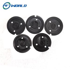 China PTFE Injection Molding Parts Precision Plastic Gear Parts Black Color wholesale