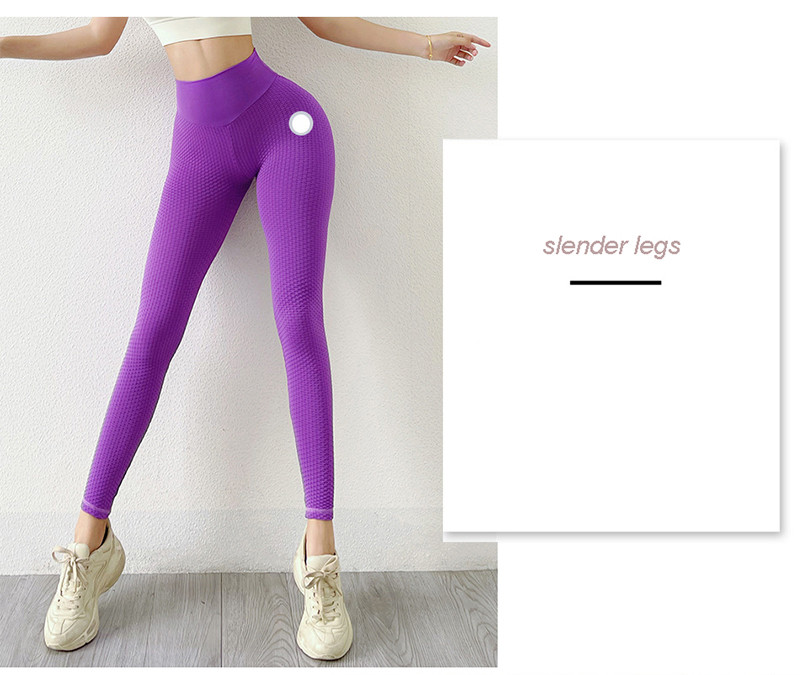 Slim Fit Breathable Scrunch Butt Leggings Seamless Sports Workout Running Tights