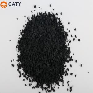 China 0.5-2mm Crumb Rubber Infill , Football Field Artificial Grass Infill Sand wholesale