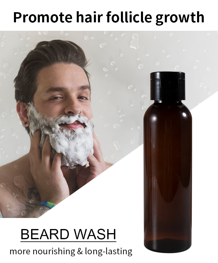 Gradually Colors Beard Wash Shampoo Mens Skincare Products 100% Natural