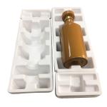 Biodegradable Recycled Paper Tray Bagasse Material Wine Bottle Inserts Molded
