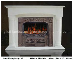 China Home Decorate Marble Fireplace Mantel wholesale