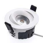 7W 9W Adjustable Cob 83mm Cutout Dimmable Led Down Lights