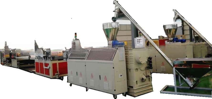 Plastic PVC / WPC Celuka Foam Board Extrusion Production Line