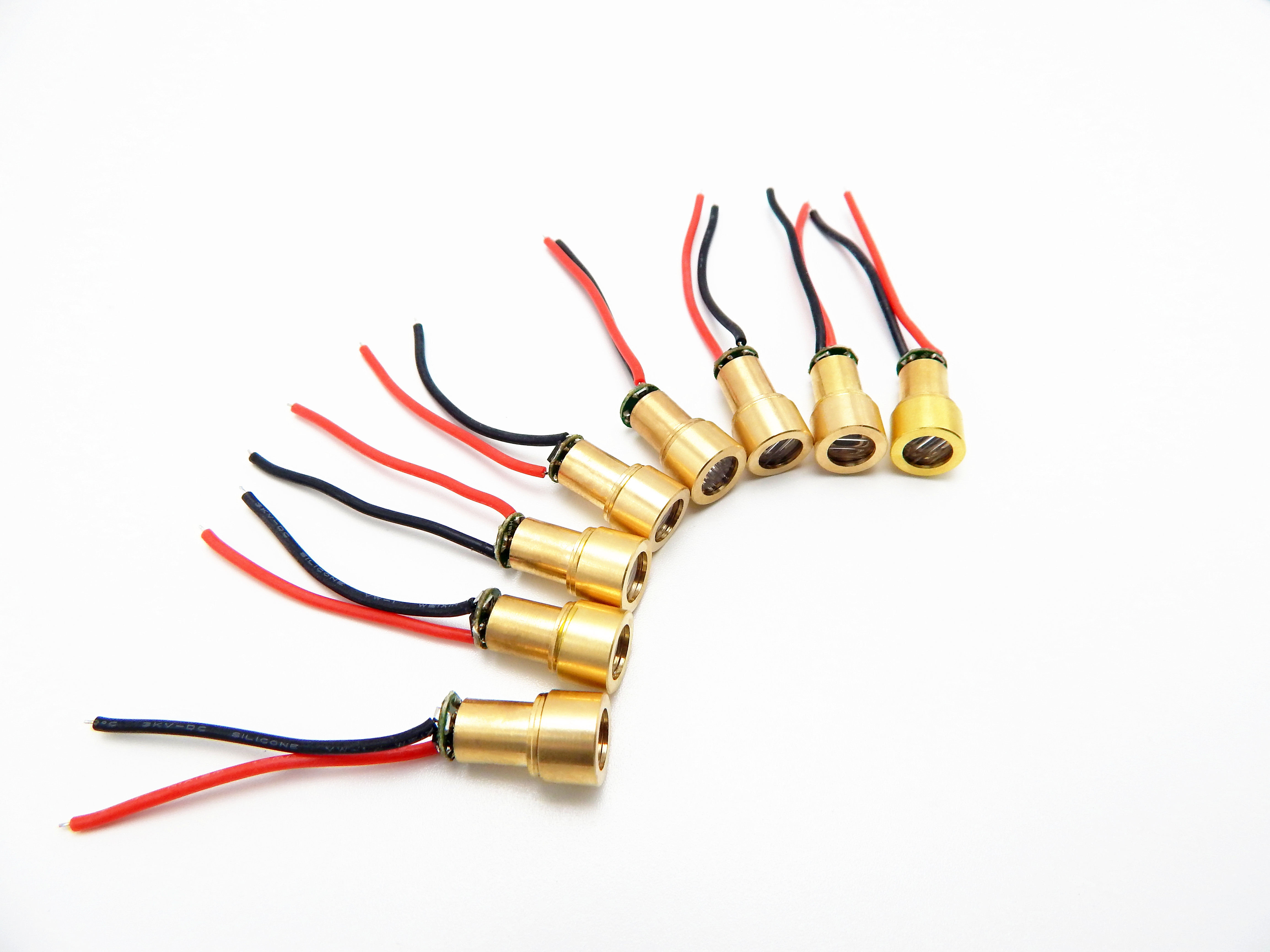 laser module 405nm~808nm laser diode module ,red&green light,Dot/Line/Cross,Laser module with PCB and wire