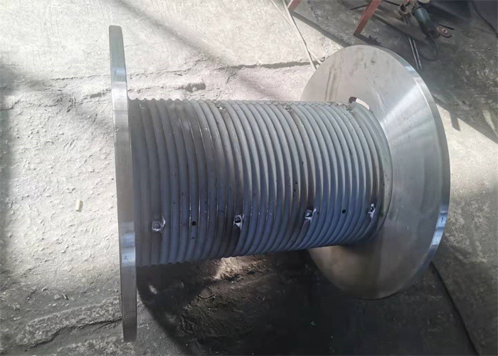 15 Ton Winch High Polymer Lebus Groove Mining Hoist Electric Power