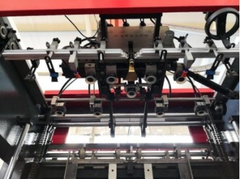 Double Unit Automatic Hot Foil Stamping Machine Embossing And Die Cutting And Stripping