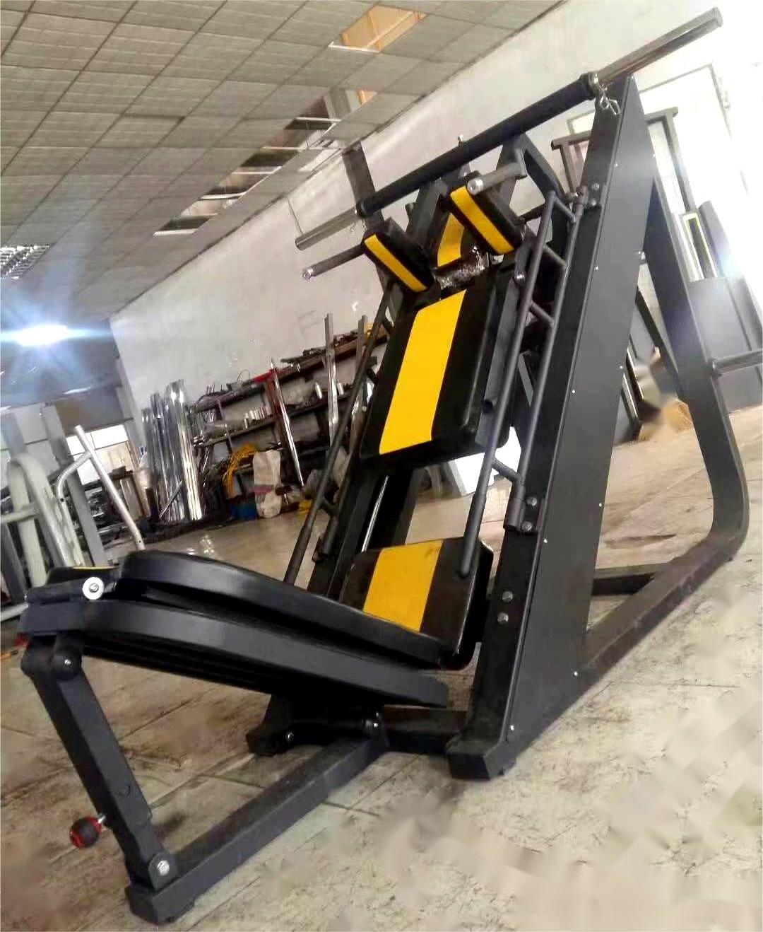 Commercial Gym Indoor Equipment Plate Loaded Linear Leg Press Machine for Bodybuilding Strength Training