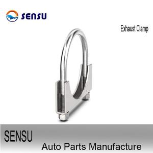 China Customized U Fastener Stainless Steel Exhaust Clamps Acid Resistance wholesale