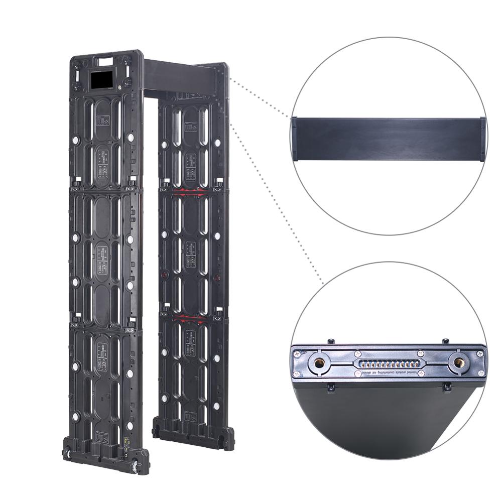 255 Level Sensitivity Door Frame Metal Detector For Passengers Body Scanning