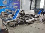 304 Stainless Steel Automatic Sweet Potato Yam Washing Machine Peeling
