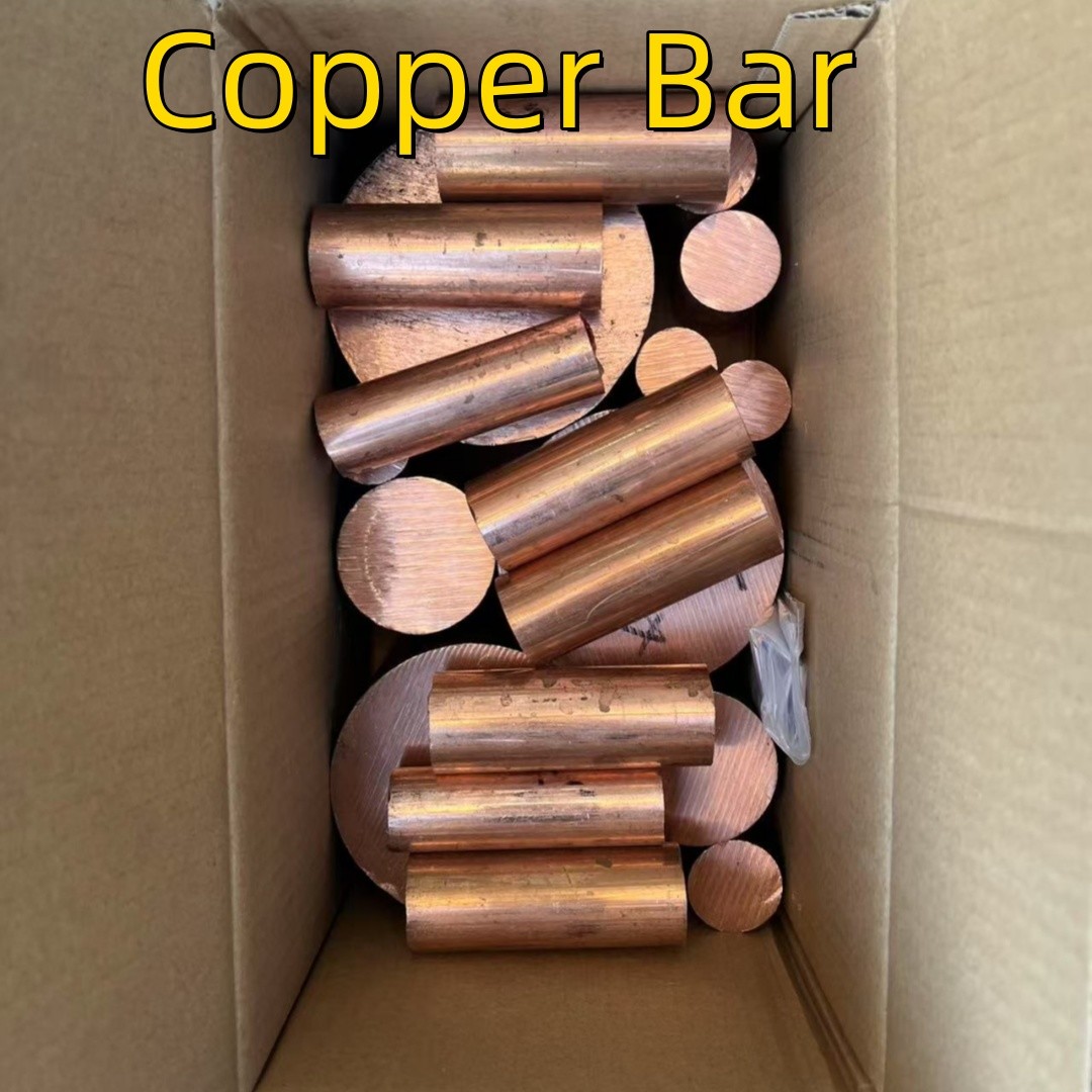 ASTM C10100 C11000 Copper Bar High Conductivity Oxygen Free Copper Rod 10-200mm