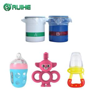 China Baby Nipples LSR Liquid Silicone Rubber Hardness 50 Shore A Non Toxic wholesale