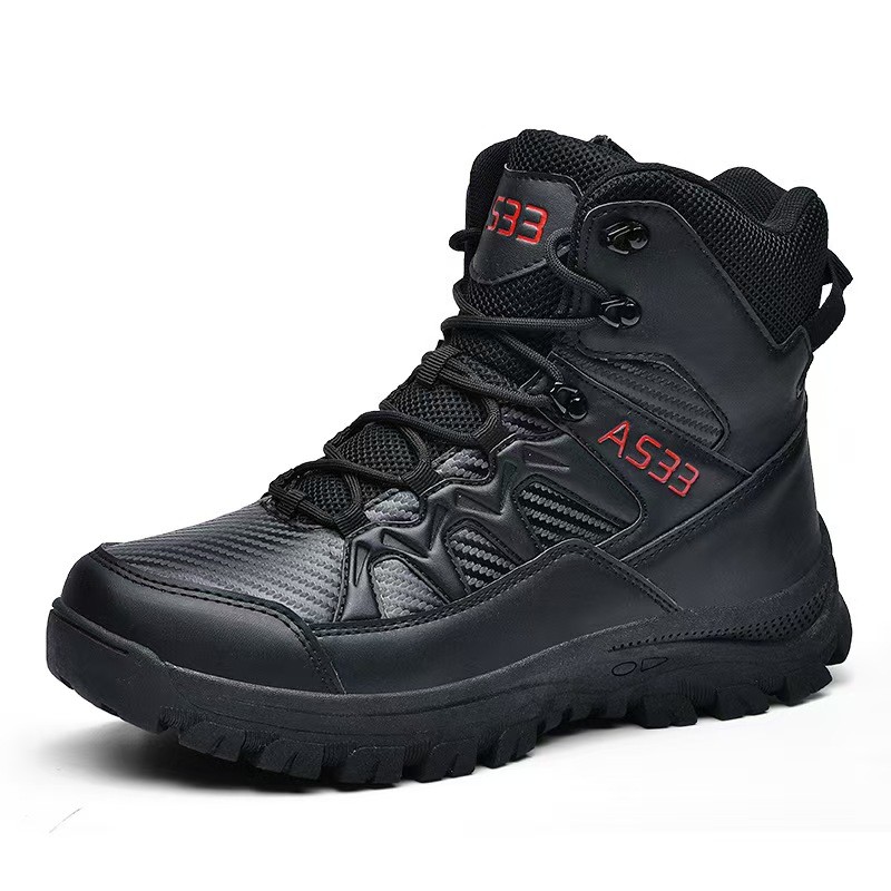 Large Size Tactical Combat Boots Yellow Hiking Shoes For Desert