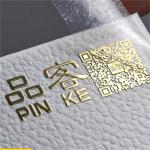Fragrance Packaging Custom Logo Perfume Bottle Label Hot Stamping Transparent