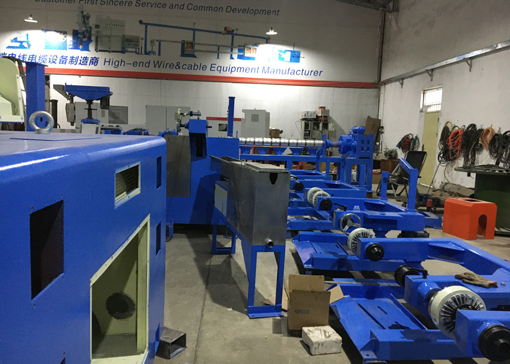 Copper Double Bunching Twisting Stranding Machine For 1.5 2.5 Electric Cable