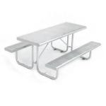 Antioxidation 70.9L 59W 30H Inch Picnic Table Bench Set