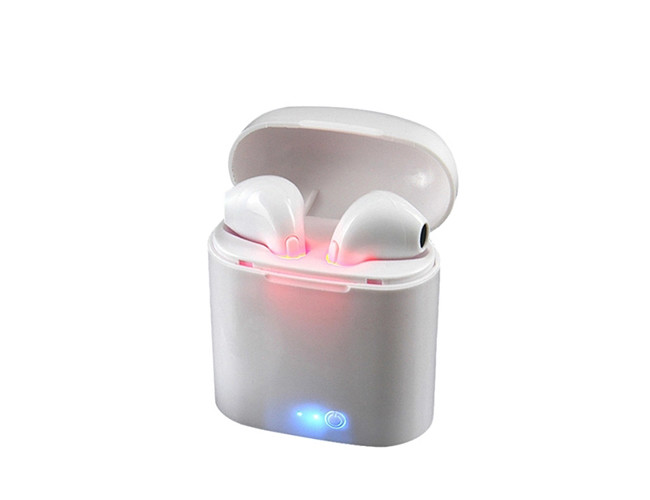 True Wireless I7S TWS Earbuds Amazing Stereo Sound With Charging Box