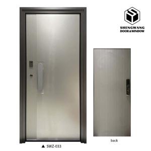 China Safety Wooden Fire Doors Beauty THK 45mm Finishing Panel Finish wholesale