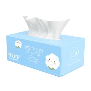 China Reusable Pure Cotton Household Cleaning Wipes / Ultra Soft Dry Wipes wholesale