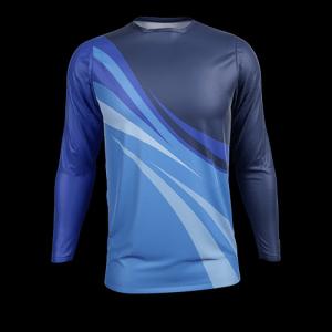 China ISO9001 BSCI Downhill Mountain Bike Shirts , Custom Downhill Mtb Jersey wholesale