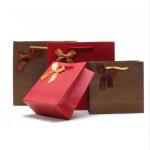 Wholesale Customised Luxury Jewelry Double Ring Box Personalized Custom logo