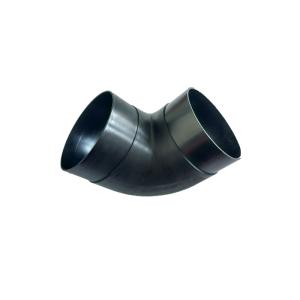 China Heater Spare Parts Black Elbow Corrugated Plastic Pipe For 2KW Air Parking Heater Ducting wholesale