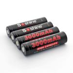 high capacity 3000mAh Soshine 3.7V Li-ion 18650 Protected Battery, best for
