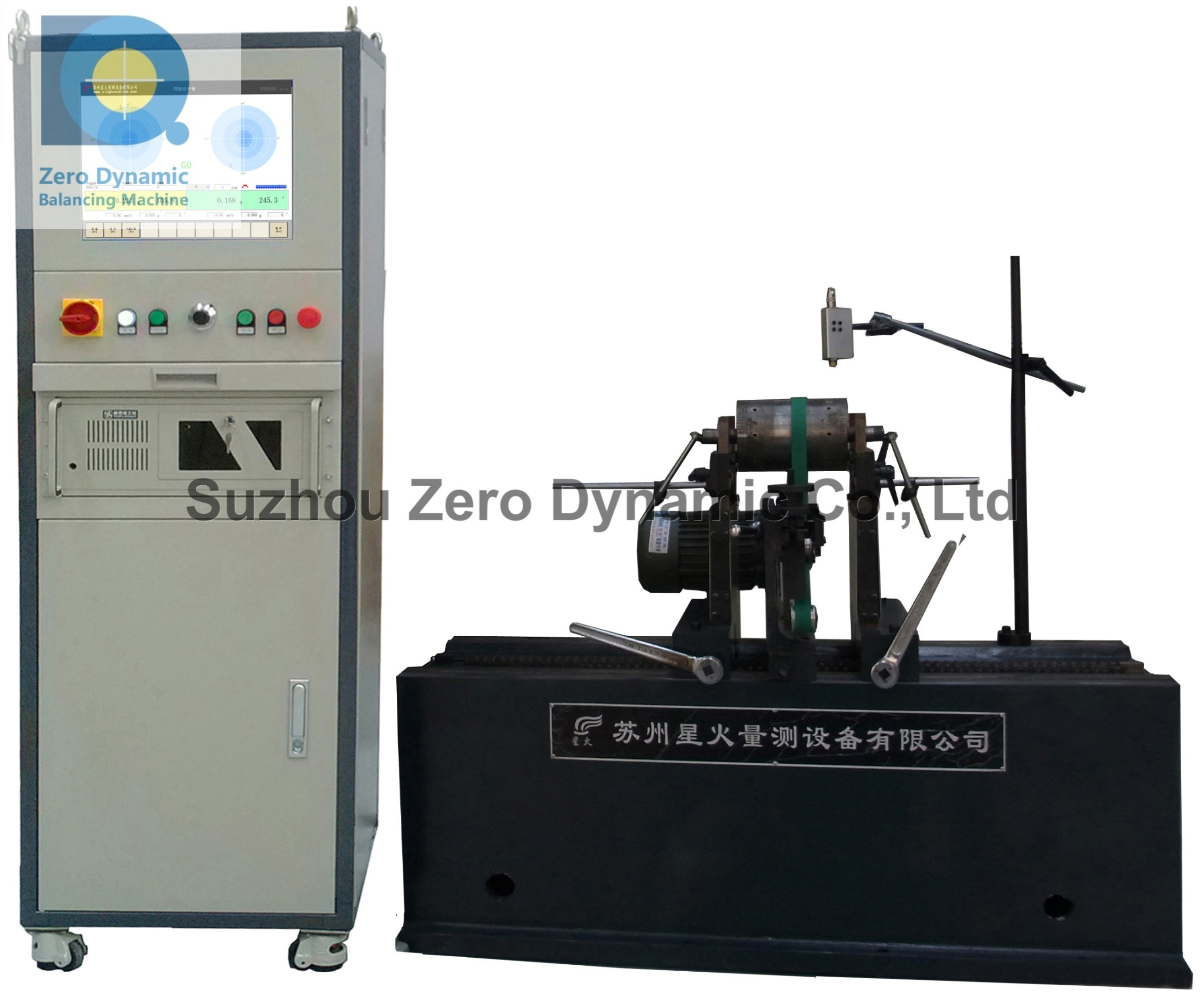 16kg Hard Bearing Belt Drive Shaft, Motor Rotor, Roller Balancing Machine