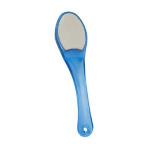 China Blue Curved Handle Microplane Foot Grater Pretty Feet Callus Remover wholesale