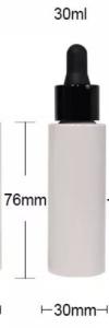 China Essential Oil Liquid Serum PET Clear 30ml Plastic Dropper Bottle Personal Care wholesale