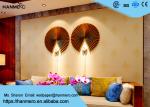 Damask Pattern European Style Wallpaper For Study Room / bedroom , Mould Proof