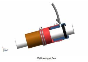 China Elastomeric Polymer Marine Shaft Seals and Sealing Systems for Water-Lubricated Bearings wholesale
