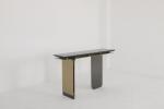 Customized Modern Entryway Console Table Stainless Steel