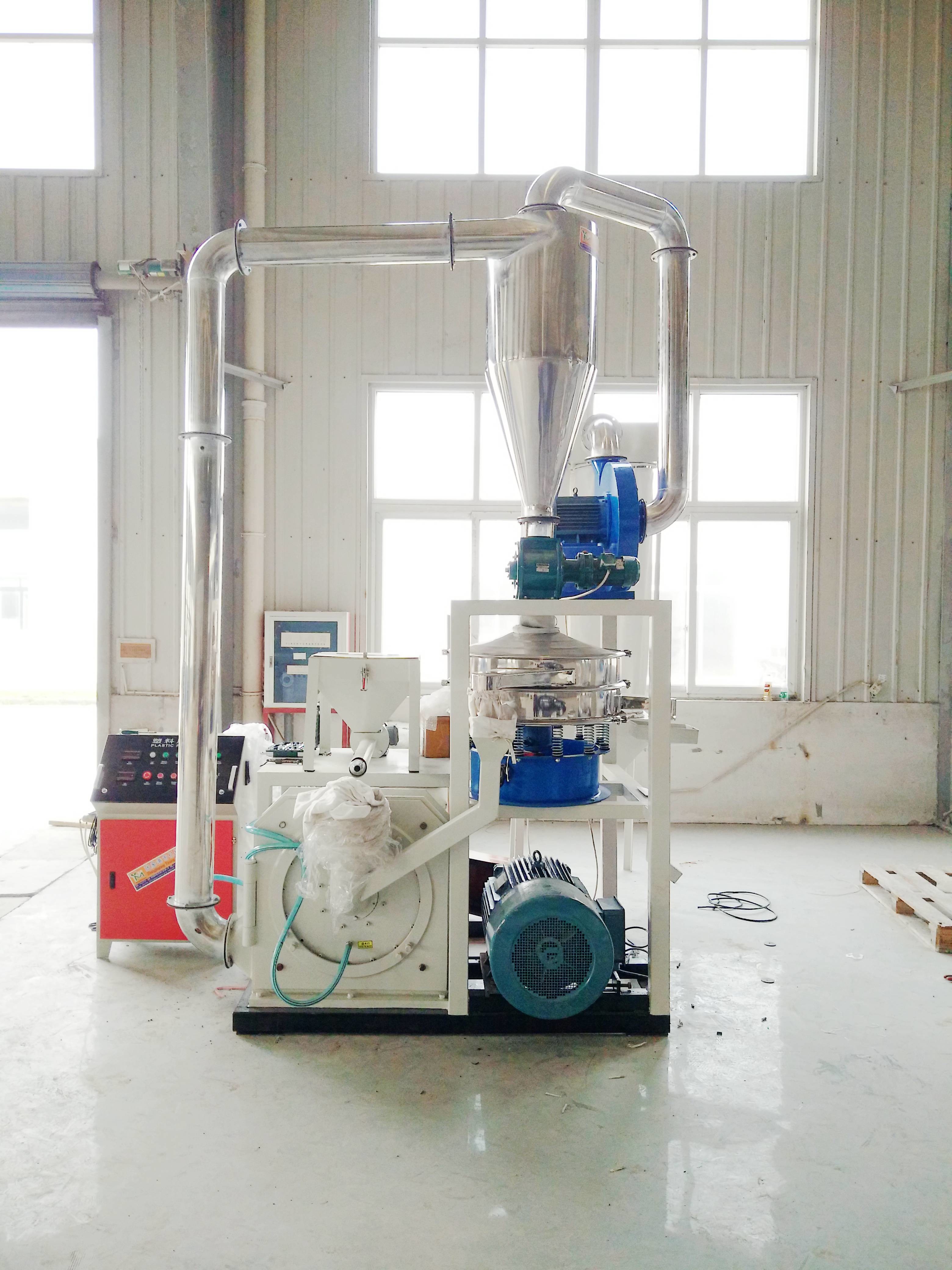 Abrasion Resistance Plastic Grinding Mill SKF Shaft Overload Protection