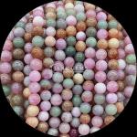 Natural Gemstone Beads in Multi-color Various Round Chalcedony Loose Bead