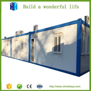 China assembly prefabricated steel frame shipping container house in nepal wholesale
