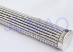 Stainless Steel 316 Pleated Water Filter Cartridges With Filtration 1 Micron -