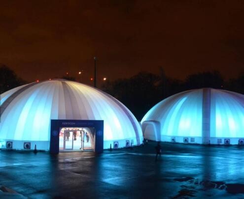 Outdoor Inflatable Bubble Lodge Party Tent , Blow Up Wedding Tent Exhibition Igloo