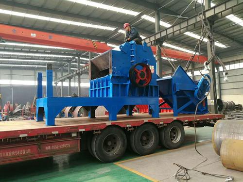4000 kg CE Assurance Waste Cloth Old Fishing Net Reflective Film Double Shaft Hob Shredder