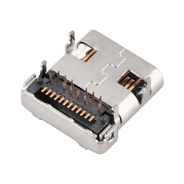 USB 3.1 Female SMT+DIP Connector For PCB Mount